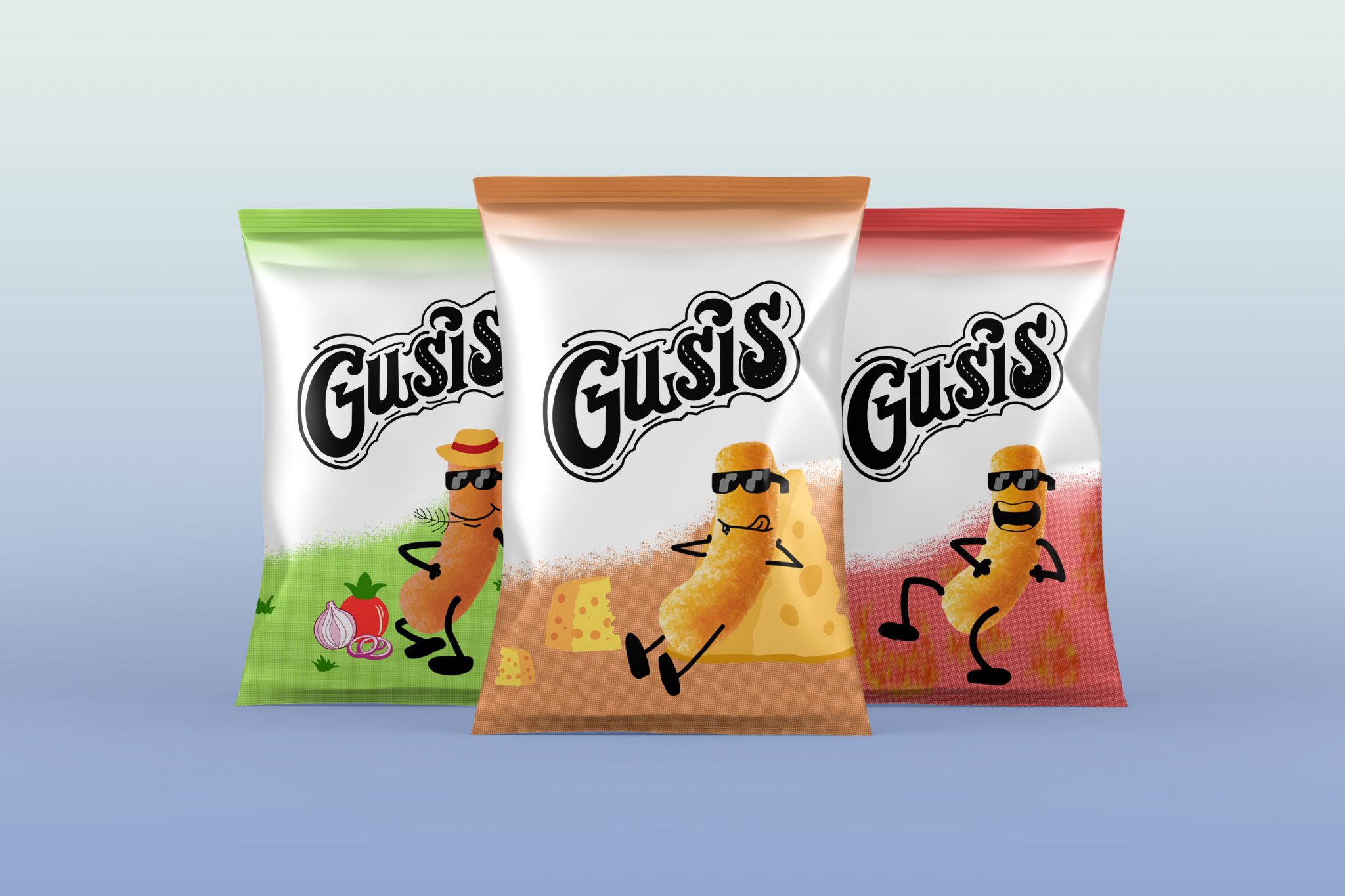 3 BOLSAS GUSIS